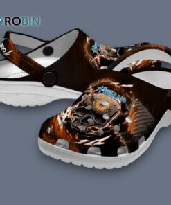 Custom Name Moana Gothic Skull Classic Crocs