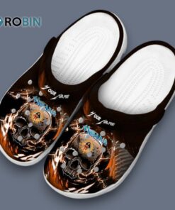 Custom Name Moana Gothic Skull Classic Crocs