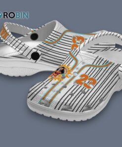 Custom Name Moana Pinstripe Pattern Classic Crocs