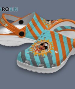 Custom Name Moana Star Spangled Graphic Classic Crocs
