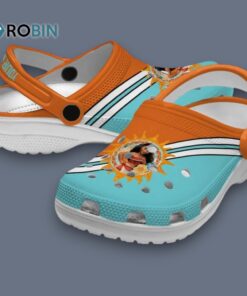 Custom Name Moana Striped Accents Classic Crocs