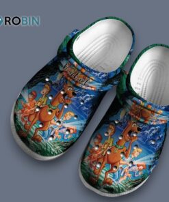 Custom Name Scooby Doo And Friends Running Night Classic Crocs