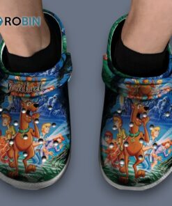 Custom Name Scooby Doo And Friends Running Night Classic Crocs