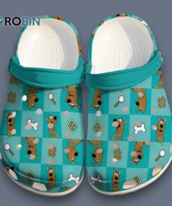 Custom Name Scooby Doo Blue Classic Crocs
