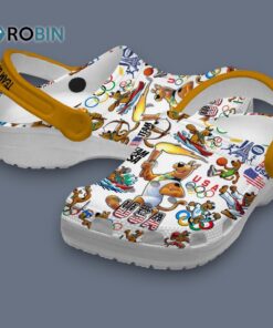 Custom Name Scooby Doo Cartoon Olimpic Team Usa Classic Crocs Custom Name Scooby Doo Cartoon Olimpic Team Usa Classic Crocs