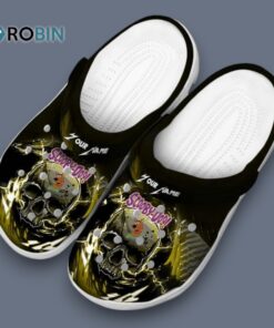 Custom Name Scooby Doo Gothic Skull Classic Crocs