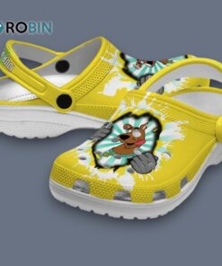 Custom Name Scooby Doo Gripping Hand Classic Crocs