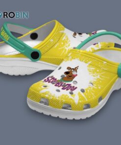 Custom Name Scooby Doo Splash Art Classic Crocs
