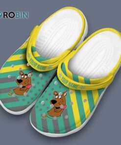 Custom Name Scooby Doo Star spangled Graphic Classic Crocs