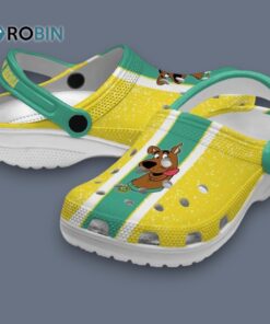 Custom Name Scooby Doo Vertical Stripes Classic Crocs Custom Name Scooby Doo Vertical Stripes Classic Crocs