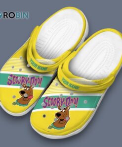 Custom Name Scooby Doo Vibrant Dual tone Classic Crocs