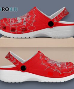 Custom Name Spider Man Movie Red Classic Crocs