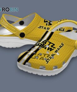Custom Name Star Wars Contrasting Stripes Classic Crocs