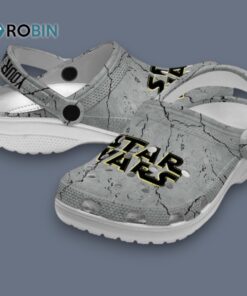 Custom Name Star Wars Cracked Texture Classic Crocs