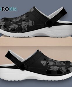 Custom Name Star Wars Movie Black Classic Crocs