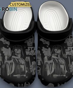 Custom Name Star Wars Movie Black Classic Crocs