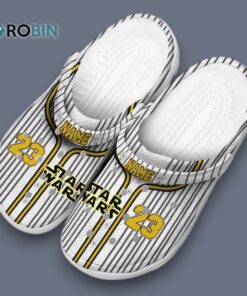 Custom Name Star Wars Pinstripe Pattern Classic Crocs