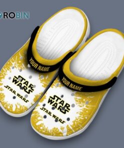 Custom Name Star Wars Splash Art Classic Crocs
