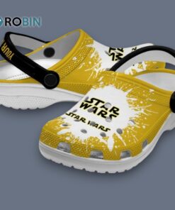 Custom Name Star Wars Splash Art Classic Crocs