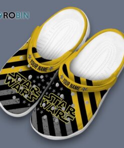 Custom Name Star Wars Star Spangled Graphic Classic Crocs