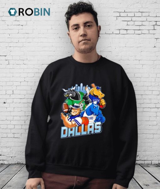 Dallas Sports Mascot Shirt