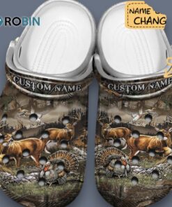 Deer Hunting Animal Classic Crocs