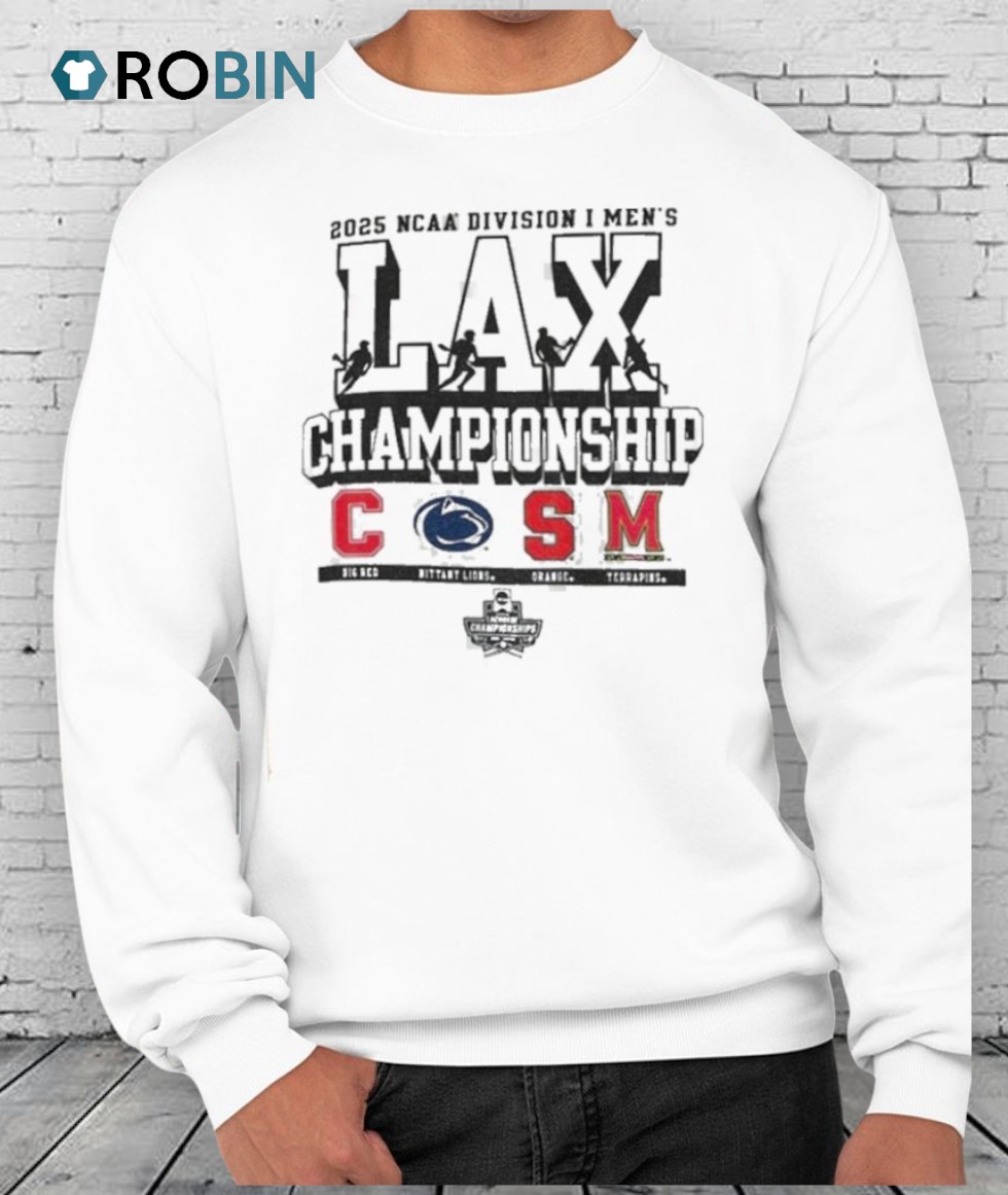 Division I Men’s Lacrosse Championship Big Red Nittany Lion Orange And Terrapins Shirt Division I Men’s Lacrosse Championship Big Red Nittany Lion Orange And Terrapins Shirt