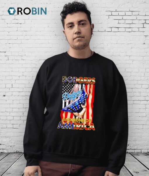 Dodgers Backbone Of America Shirt