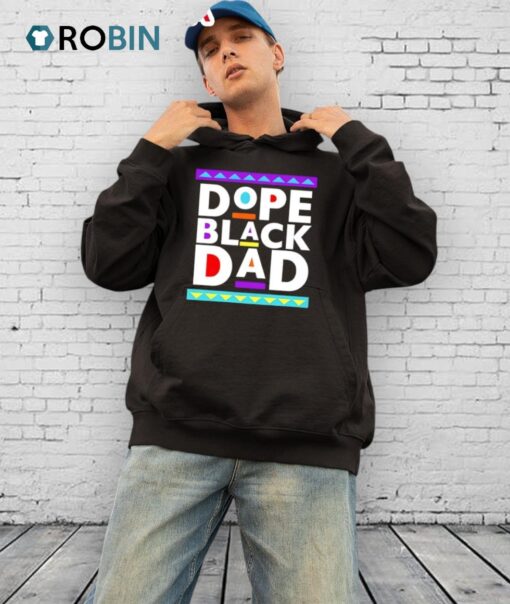 Dope Black Dad Shirt