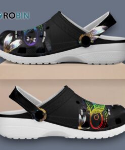 Dragonfly Artwork Classic Crocs Dragonfly Artwork Classic Crocs