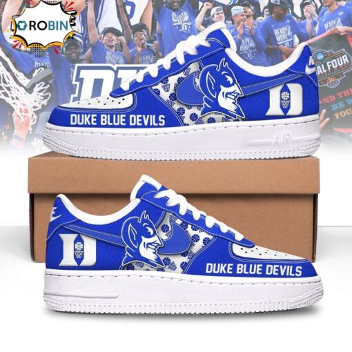 Duke Blue Devils Nike Air Force 1 – Custom NCAA Basketball Sneakers
