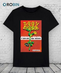 Eggy Brooklyn Bowl, Brooklyn, Ny July 22 2025 Tour Shirt Eggy Brooklyn Bowl, Brooklyn, Ny July 22 2025 Tour Shirt