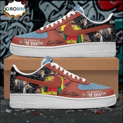 Eminem The Death Of Slim Shady Nike Air Force 1 Sneaker Limited Edition Design