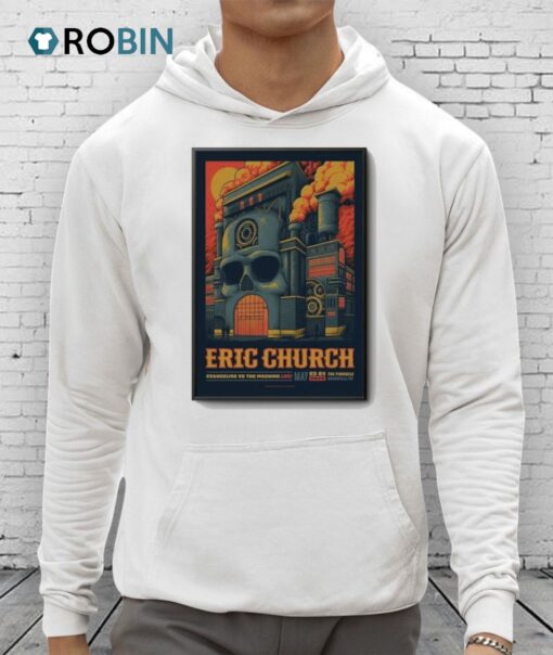 Eric Church May 23 2025 The Pinnacle Nashville Tn Poster Shirt