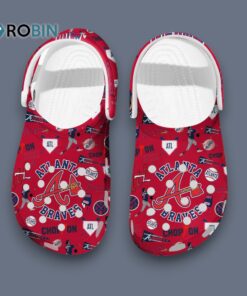 Eye catching & Comfortable Atlanta Braves MLB Team Red Clogs
