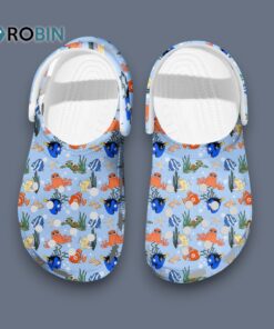 Eye catching & Comfortable Clogs Finding Nemo Blue Clogs