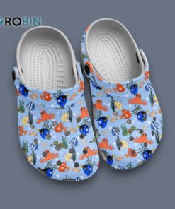 Eye catching & Comfortable Clogs Finding Nemo Blue Clogs