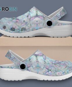 Eye catching Design Butterfly Pattern Classic Crocs