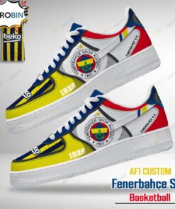 Fenerbahçe S.K. Basketball Air Force Sneaker Boots – Custom Edition
