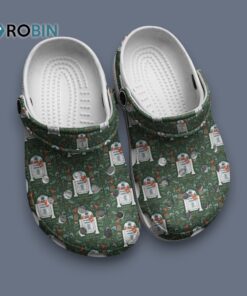 Floral Star Wars Merry Christmas Classic Crocs Fast Shipping