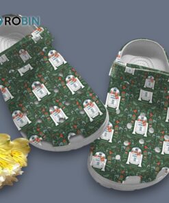 Floral Star Wars Merry Christmas Classic Crocs Fast Shipping