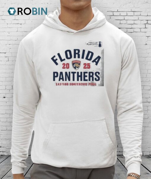 Florida Panthers Eastern Conference Final Nhl 2025 Stanley Cup Playoffs Grey Shirt