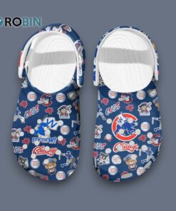 Fly The W Chicago Cubs MLB Baseball Team Clogs