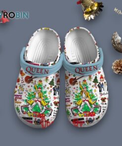 Freddie Mercury Music Christmas Classic Crocs