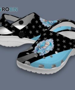 Frozen Stellar Stripes Theme Classic Crocs