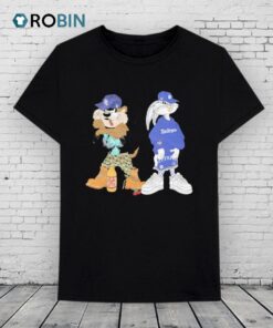 Fuck Your Lyfe Taz Tasmanian Devil And Bugz New York Yankees Los Angeles Dodgers Shirt