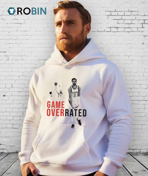 Game Overrated Basketball Shirt