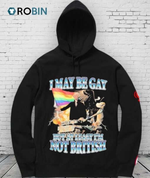 George Washington I May Be Gay But At Least I’m Not British Lgbt Flag Eagle Shirt