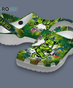 Gratefull Dead Music Smoke 420 Classic Crocs