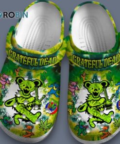 Gratefull Dead Music Smoke 420 Classic Crocs